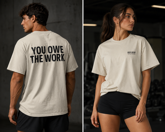 REP DEBT You Owe The Work Tee