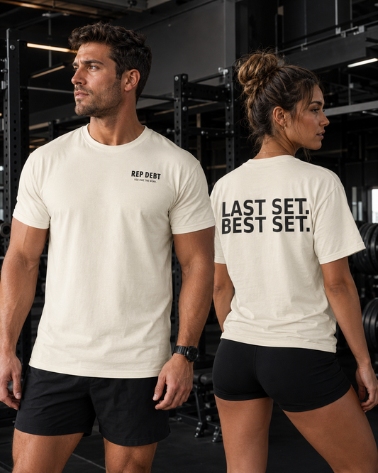 REP DEBT Last Set. Best Set. Tee