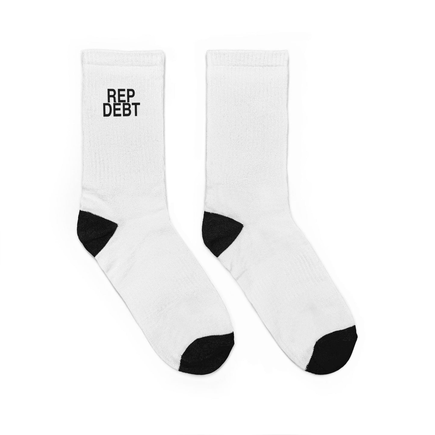 REP DEBT Performance Crew Socks