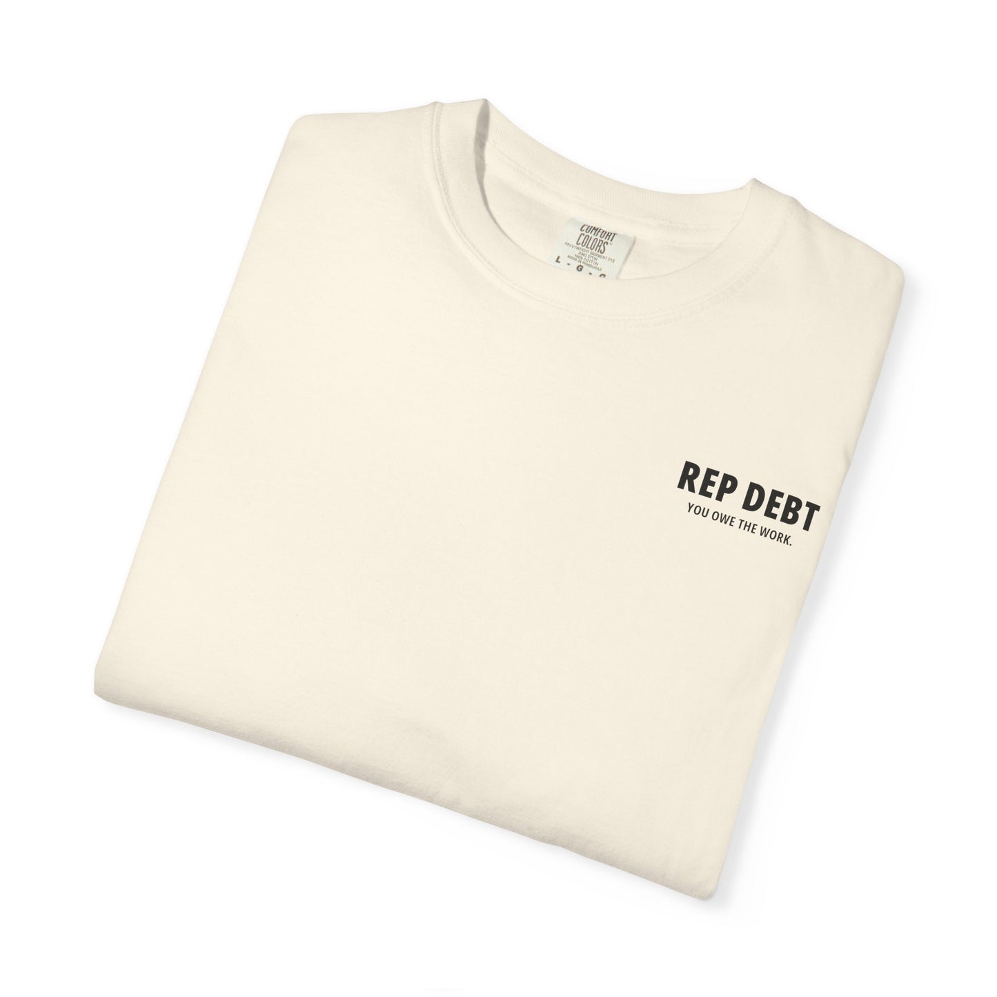 REP DEBT Top Set Social Club Tee