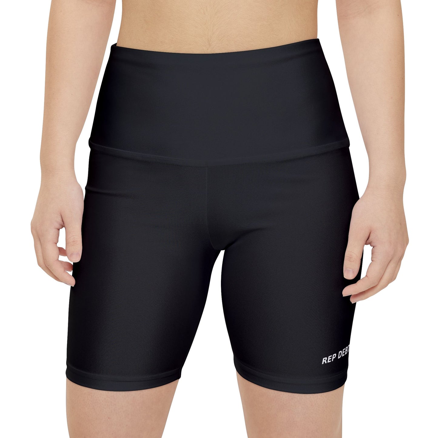 REP DEBT Women's High-Waist Fitness Shorts