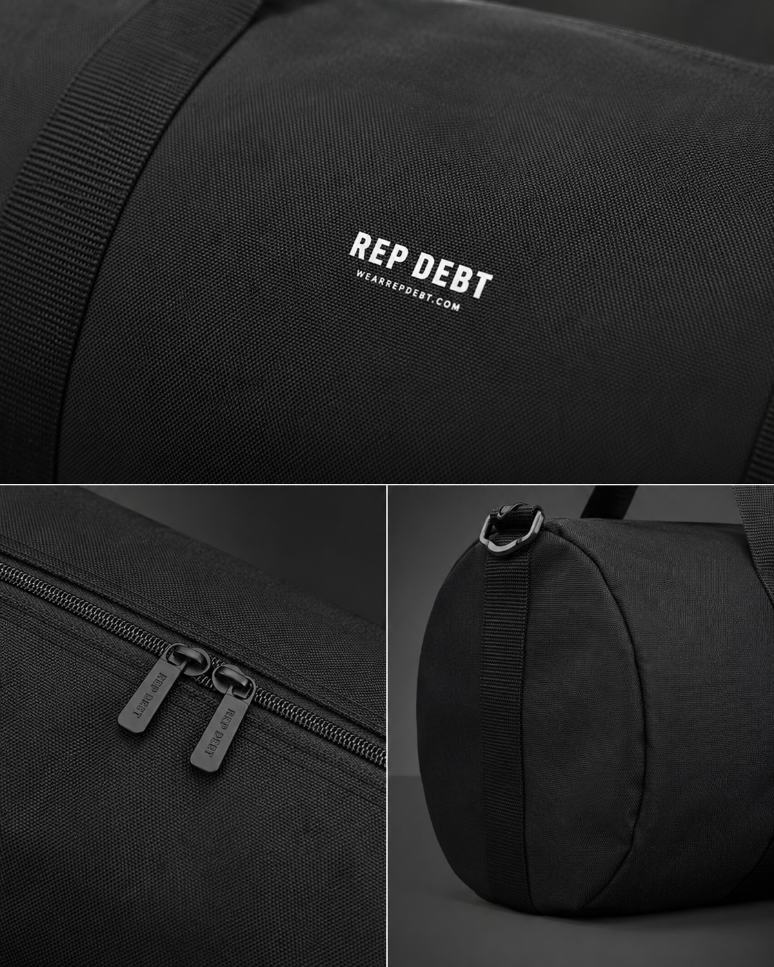 REP DEBT Gym Duffel
